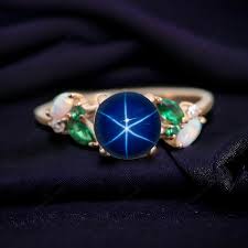 The Alluring Appeal of Star Sapphire Rings in Fashion and Imagery