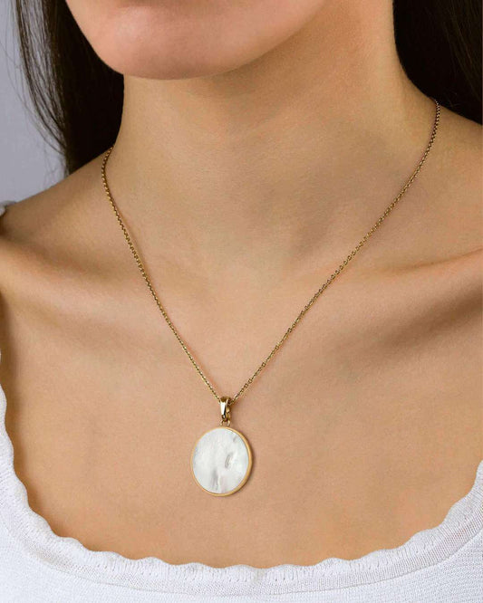 The Empowering Elegance of a Mother of Pearl Necklace at Work