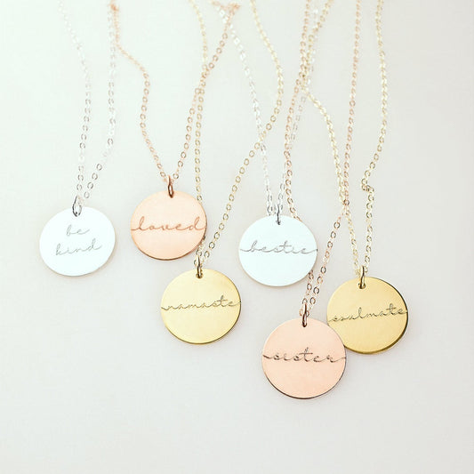 The Heartfelt Symbolism of Engraved Necklaces