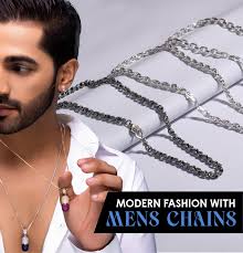 The Masculine Elegance: Exploring the Cultural Significance of Men's Silver Necklaces