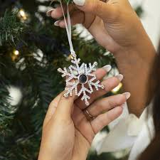 The Power of Personalized Snowflake Photo Ornaments