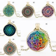 The Timeless Allure of Vintage Indian Mandala Pendant Necklaces