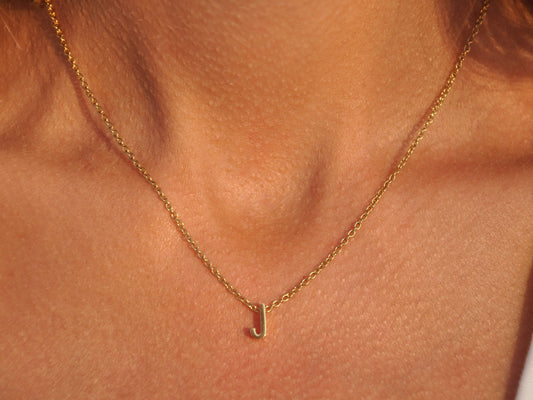 The Timeless Beauty of a J Initial Necklace