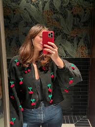 The Timeless Charm of Cherry Sweater Chain Necklaces