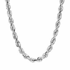 The Timeless Elegance of White Gold Necklaces for Men