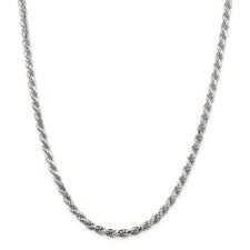 The Timeless Sparkle: 4.75 mm Necklace on a Model