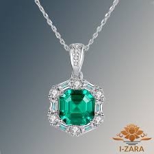 Timeless Elegance: The Emerald Pendant Necklace Asher Cut