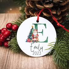 Timeless Traditions: The Evolution of Initial Christmas Ornaments