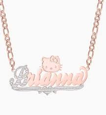 Title: Personalizing Joy: Hello Kitty Necklaces that Tell Your Story