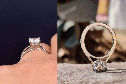 The Elegance of Cathedral Setting Rings: Craftsmanship in Focus