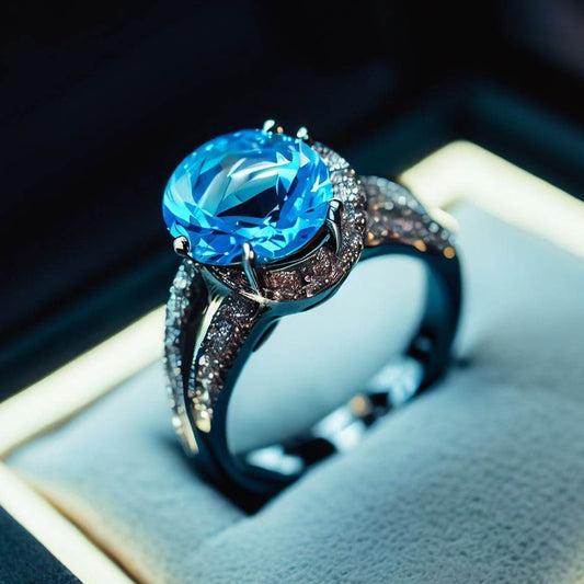 The Timeless Appeal of Blue Diamond Engagement Rings