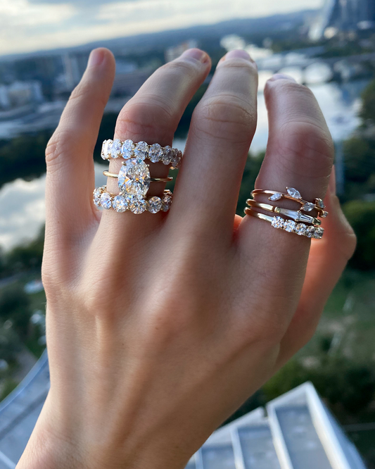 Stackable Diamond Rings: Crafting a Lifestyle of Elegance and Personal Expression