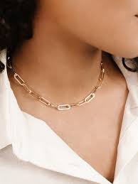 chain gold necklace for women