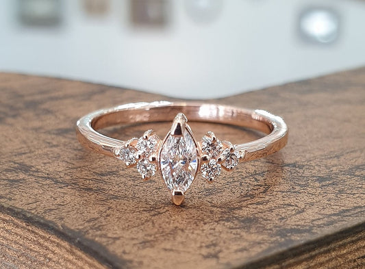The Unique Allure of Marquise Cut Diamond Rings