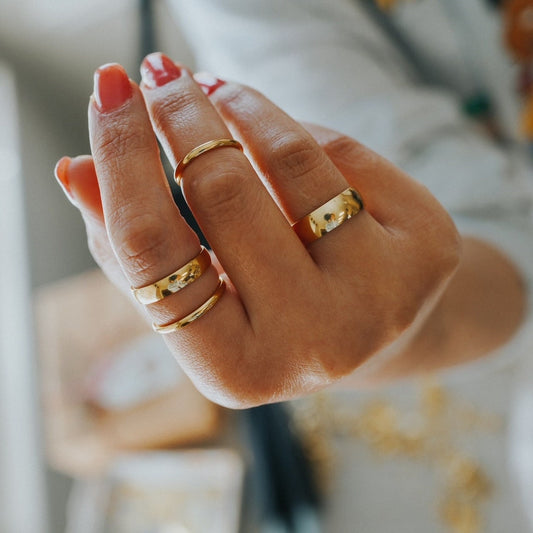 The Perfect Workplace Gift: 18k Gold Ring