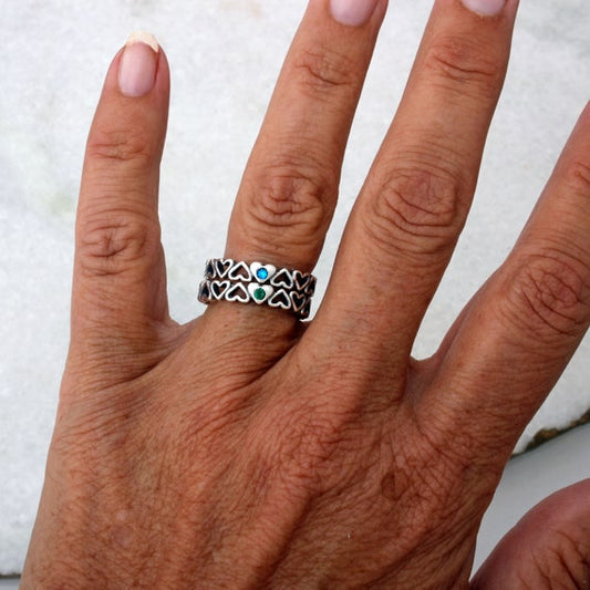 Emotional Connections with Stackable Birthstone Rings