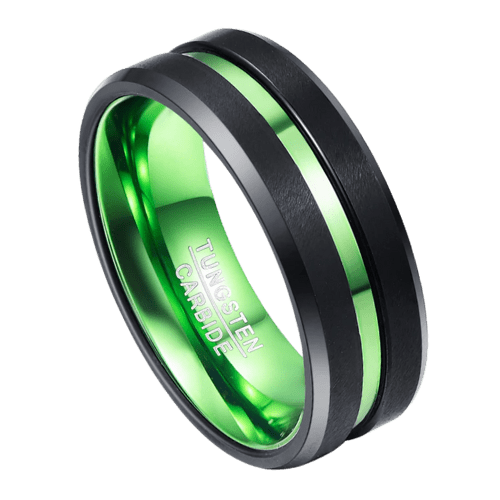 Elevating Social Experiences with Green Black Rings for Men