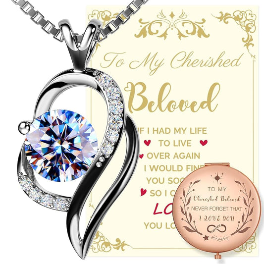 moissanite necklace