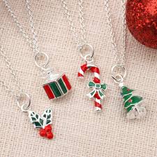 personalized Christmas necklaces