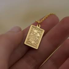 women's gold necklace