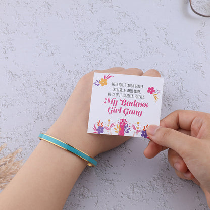 Bracelet multicolore My Badass Girl Gang