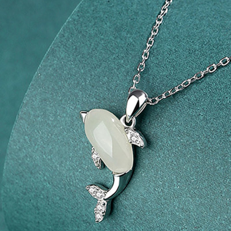 Ensemble collier, bague et boucles d'oreilles porte-bonheur en argent sterling 925 avec pendentif et bague en jade Hetian rouge et agate 