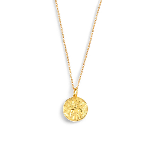 Collier pendentif déesse grecque