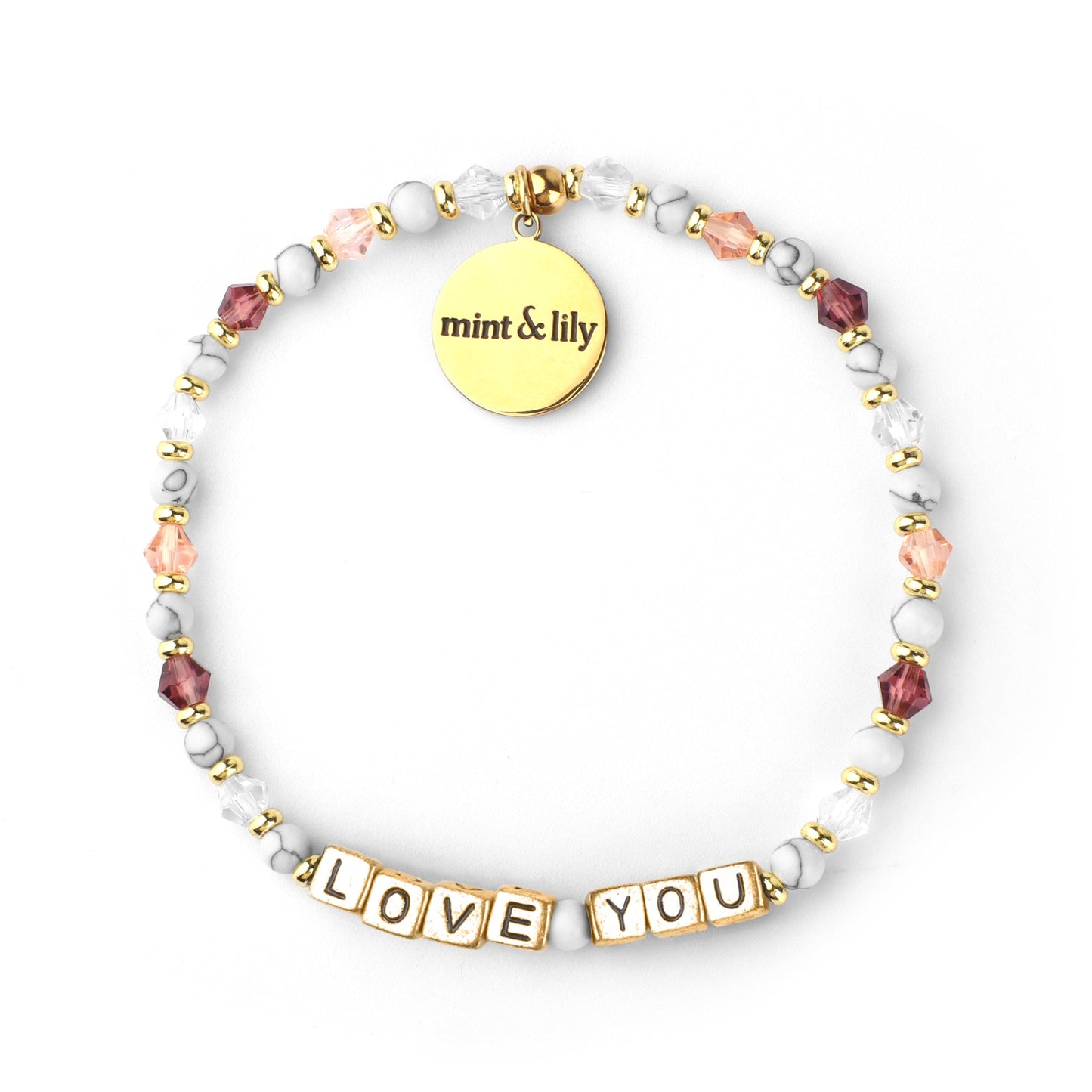 Bracelet d'amitié personnalisé en perles d'améthyste