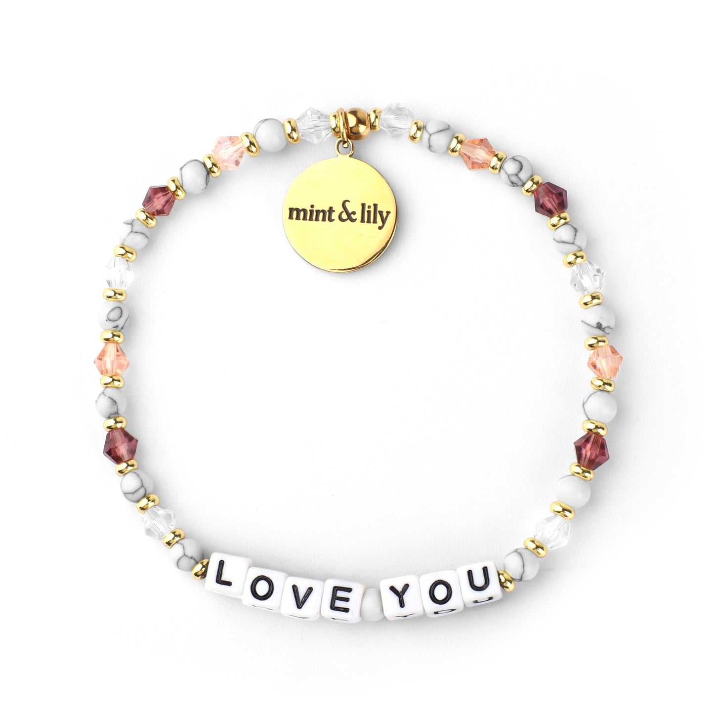 Bracelet d'amitié personnalisé en perles d'améthyste