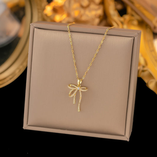 Collier nœud pour femme