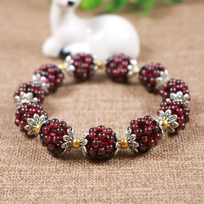 Natural Garnet Healing Bracelet
