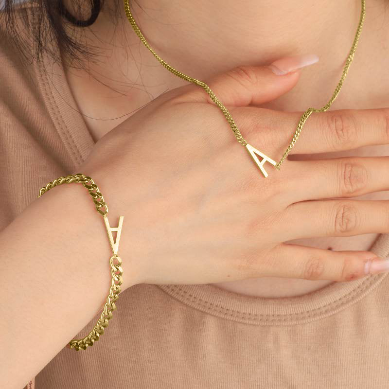Le bracelet initial fin