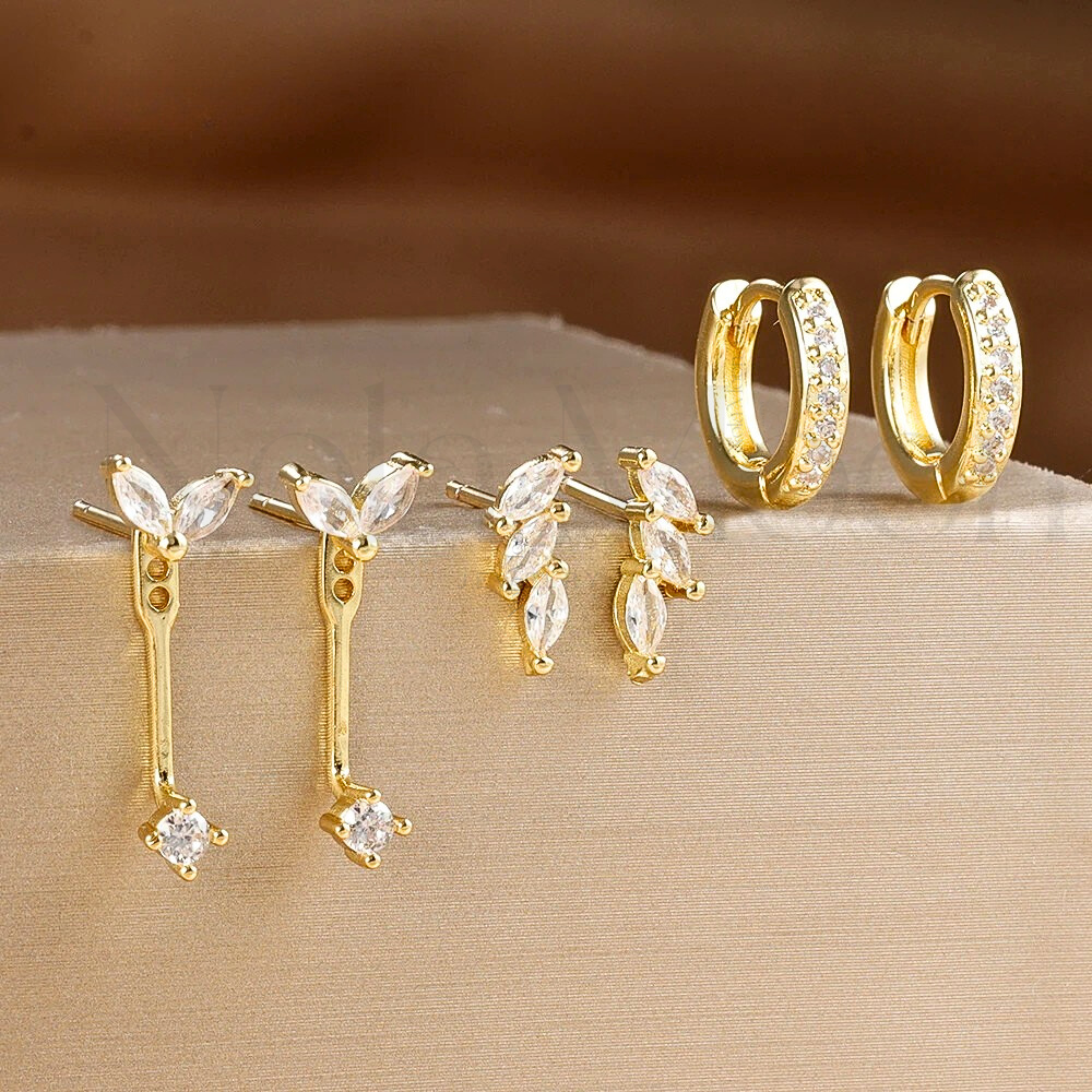 Ensemble de boucles d'oreilles Mia