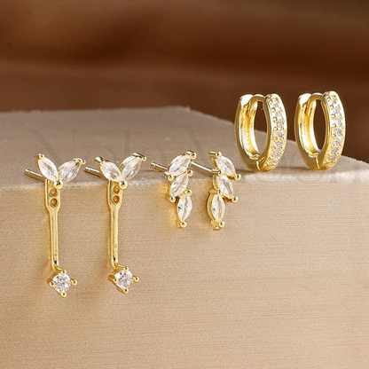 Ensemble de boucles d'oreilles Mia
