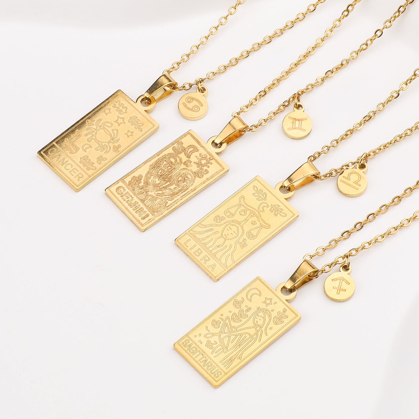 Collier carte du zodiaque