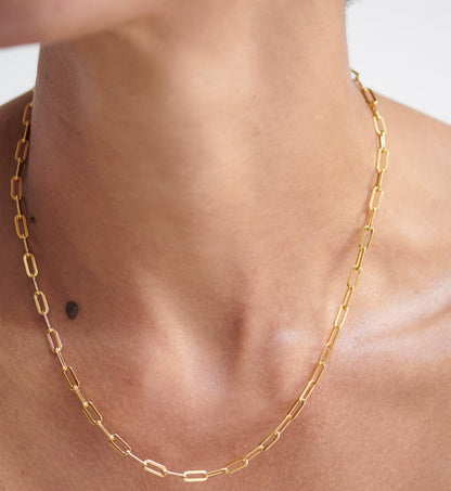 Collier chaîne trombone Paradiso