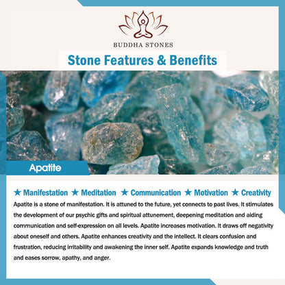 Buddha Stone 2.5mm Apatite Ultra-thin Beads 14k Gold Plated Copper Heart Motivation Bracelet