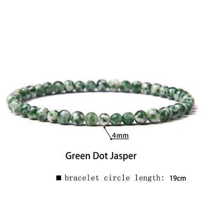 Buddha Stones 4mm Various Stone Crystal Mini Beads Healing Bracelet