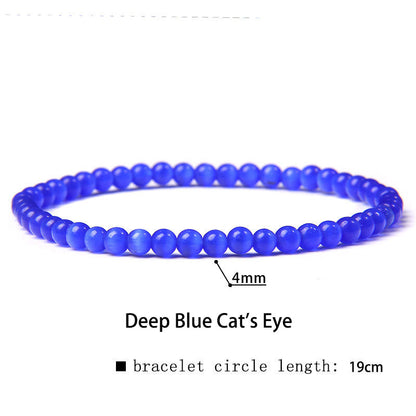 Buddha Stones 4mm Various Stone Crystal Mini Beads Healing Bracelet
