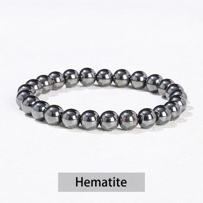 Buddha Stones Various Crystal Stone Amethyst Green Aventurine Rose Quartz Healing Bracelet