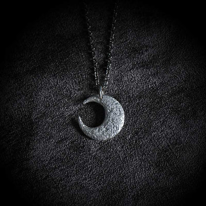 Collier pendentif en argent sterling 999 avec pierres de Bouddha et équilibre lunaire
