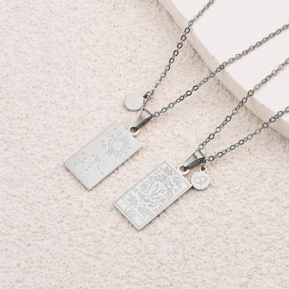 Collier carte du zodiaque