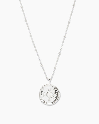 Collier pièce boussole