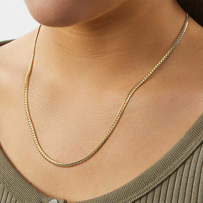 Collier chaîne à chevrons