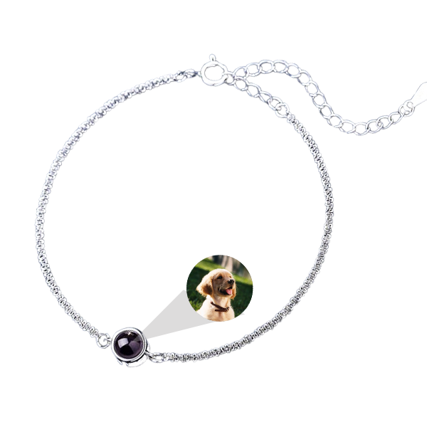 Funkelndes Ketten-Fotoarmband