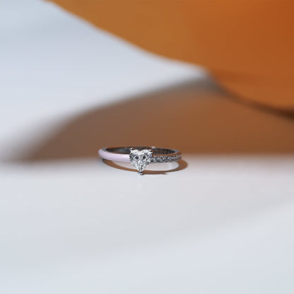 Selbsterinnerung - Niemand ist du und das ist deine Macht Halber Emaille-Ring