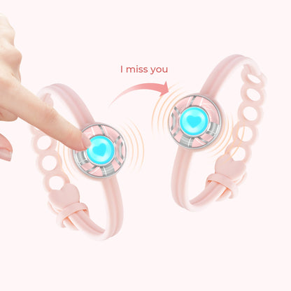 Candy Wave Touch Armbänder (Pink+Pink)