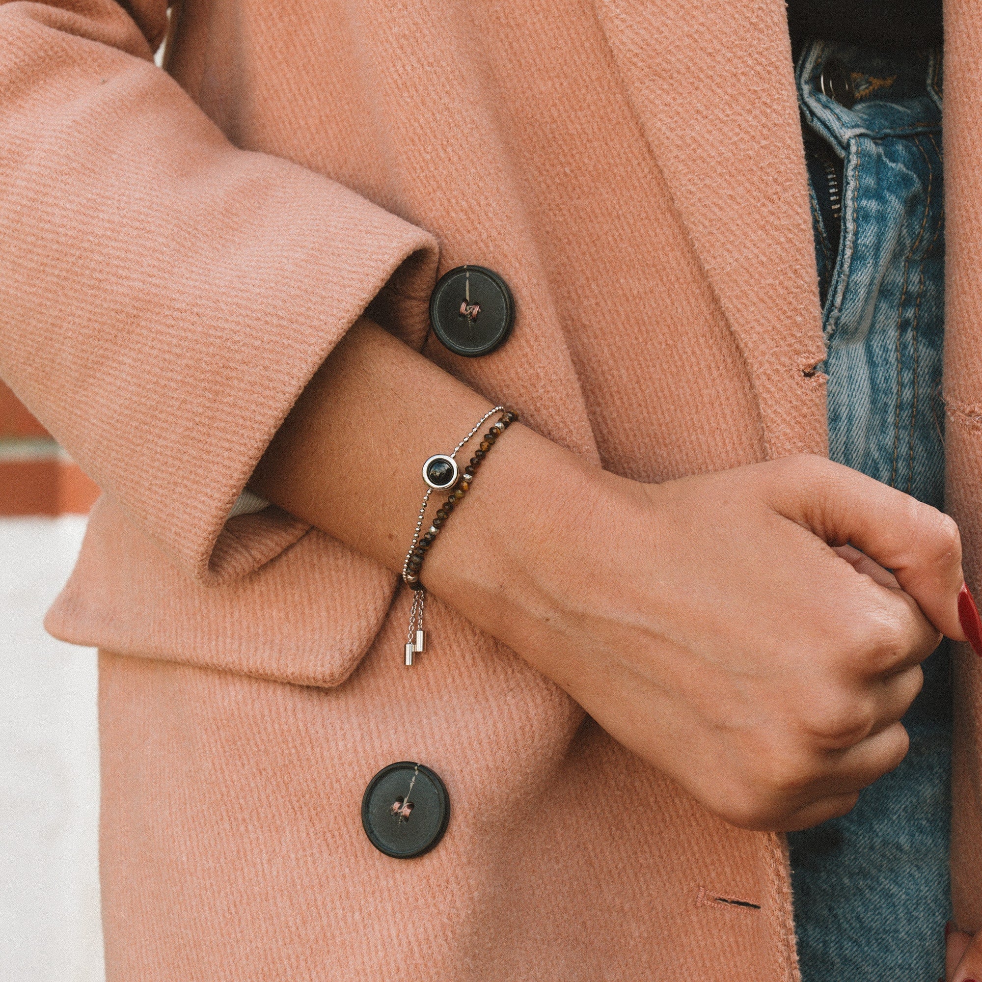 Personalisiertes Kristallarmband