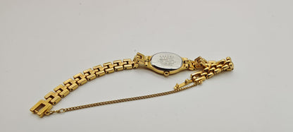 Vintage Seiko Oval Gold Uhr 