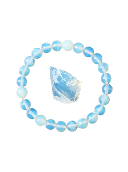 Elegant Opal Crystal Bracelet.